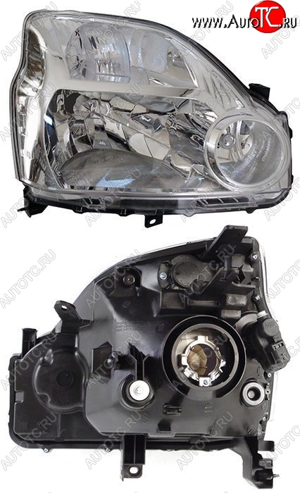 7 999 р. Правая фара SAT  Nissan X-trail  2 T31 (2007-2011) дорестайлинг  с доставкой в г. Керчь