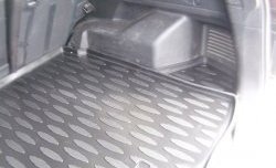 Коврик в багажник (комплектация SE-B 2 кармана) Aileron (полиуретан) Nissan X-trail  2 T31 (2007-2011) дорестайлинг