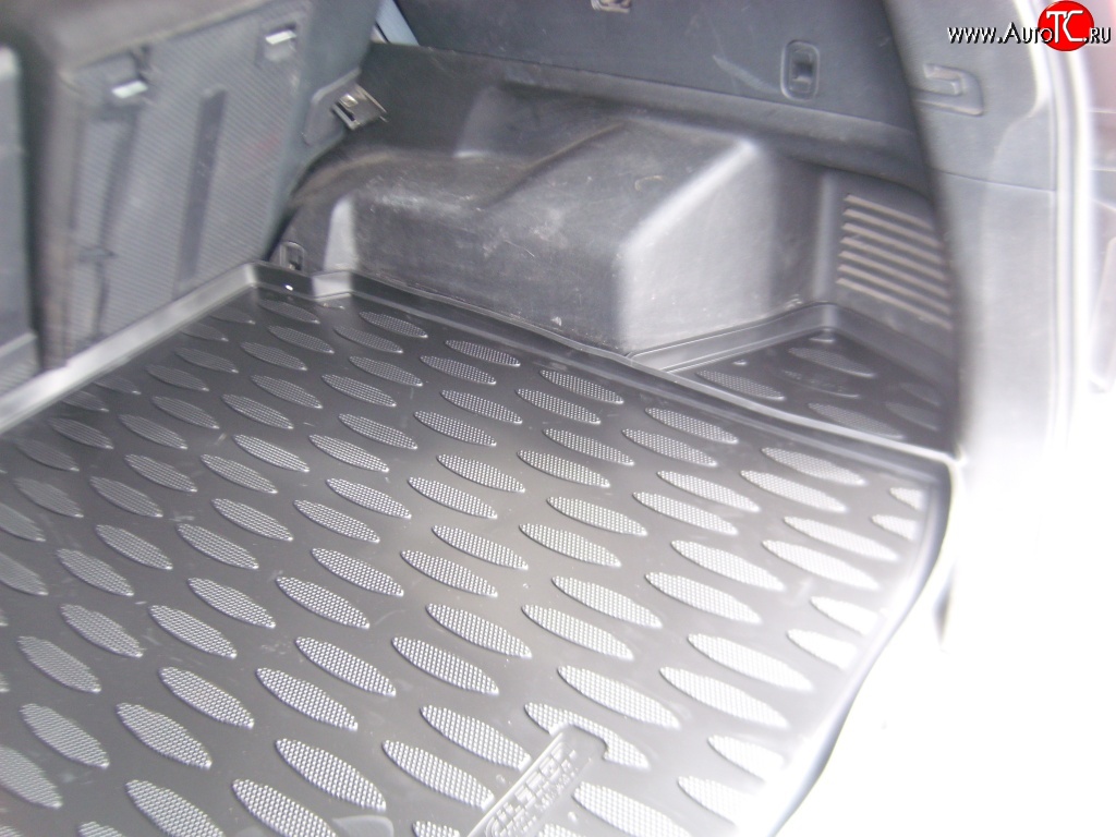1 699 р. Коврик в багажник (комплектация SE-B 2 кармана) Aileron (полиуретан) Nissan X-trail 2 T31 дорестайлинг (2007-2011)  с доставкой в г. Керчь
