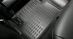 1 259 р. Коврики в салон Element 4 шт. (полиуретан) Nissan X-trail 2 T31 дорестайлинг (2007-2011)  с доставкой в г. Керчь. Увеличить фотографию 3