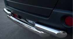 15 699 р. Защита заднего бампера (2 трубы Ø76, нержавейка) SLITKOFF Nissan X-trail 2 T31 рестайлинг (2010-2015)  с доставкой в г. Керчь. Увеличить фотографию 3