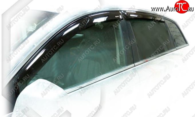 1 999 р. Дефлектора окон CA-Plastic Opel Antara рестайлинг (2010-2015) (Classic полупрозрачный, Без хром.молдинга)  с доставкой в г. Керчь