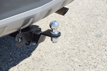 12 199 р. Фаркоп PT GROUP /съемный квадрат/ OPEL Antara 2006-2017  Opel Antara (2006-2015) рестайлинг  с доставкой в г. Керчь. Увеличить фотографию 4