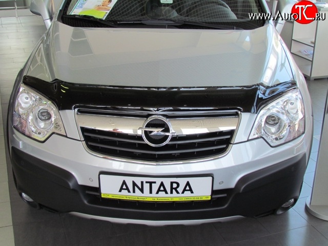 4 599 р. Дефлектор капота NovLine Opel Antara (2006-2010)  с доставкой в г. Керчь