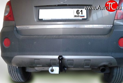 6 599 р. Фаркоп Лидер Плюс Opel Antara (2006-2010) (Без электропакета)  с доставкой в г. Керчь