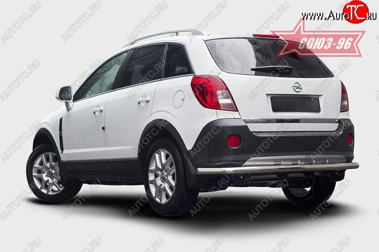 15 344 р. Защита заднего бампера Souz-96 (d60) Opel Antara рестайлинг (2010-2015)  с доставкой в г. Керчь