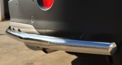 16 749 р. Одинарная защита заднего бампера из трубы диаметром 63 мм SLITKOFF  Opel Antara (2010-2015) рестайлинг  с доставкой в г. Керчь. Увеличить фотографию 3