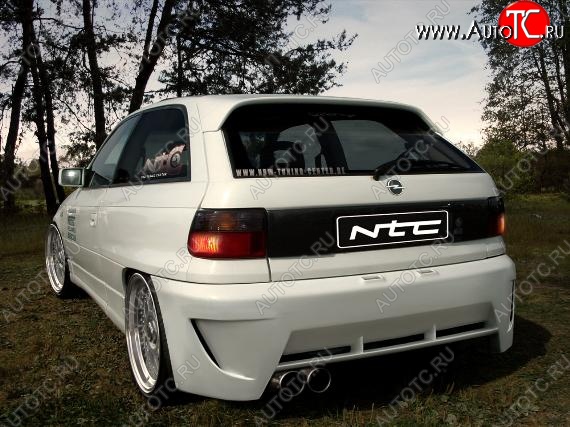 25 699 р. Задний бампер NTC Opel Astra F седан рестайлинг (1994-1998)  с доставкой в г. Керчь