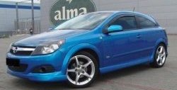 2 999 р. Накладка на передний бампер OPC-Line Opel Astra H GTC хэтчбек 3 дв. рестайлинг (2006-2011) (Неокрашенная)  с доставкой в г. Керчь. Увеличить фотографию 2