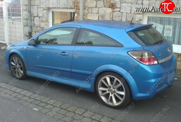 3 749 р. Пороги накладки OPC-Line Opel Astra H GTC хэтчбек 3 дв. дорестайлинг (2004-2006) (Неокрашенные)  с доставкой в г. Керчь