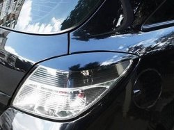 1 699 р. Реснички на фонари RIEGER Opel Astra H GTC хэтчбек 3 дв. дорестайлинг (2004-2006)  с доставкой в г. Керчь. Увеличить фотографию 4