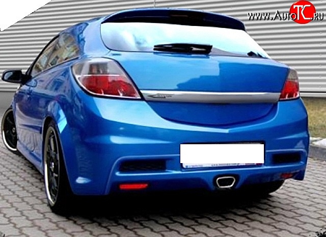 3 649 р. Спойлер Sport Opel Astra H GTC хэтчбек 3 дв. дорестайлинг (2004-2006) (Неокрашенный)  с доставкой в г. Керчь