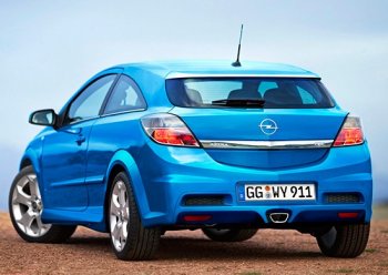 27 899 р. Задний бампер OPC Opel Astra H GTC хэтчбек 3 дв. дорестайлинг (2004-2006)  с доставкой в г. Керчь. Увеличить фотографию 2