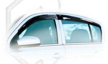 Дефлектора окон CA-Plastiс Opel Astra H хэтчбек 5дв рестайлинг (2007-2015)