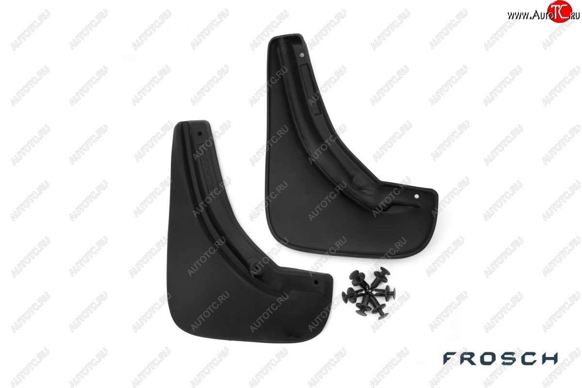 4 799 р. Передние брызговики Frosch Opel Astra H седан дорестайлинг (2004-2007) (Передние)  с доставкой в г. Керчь