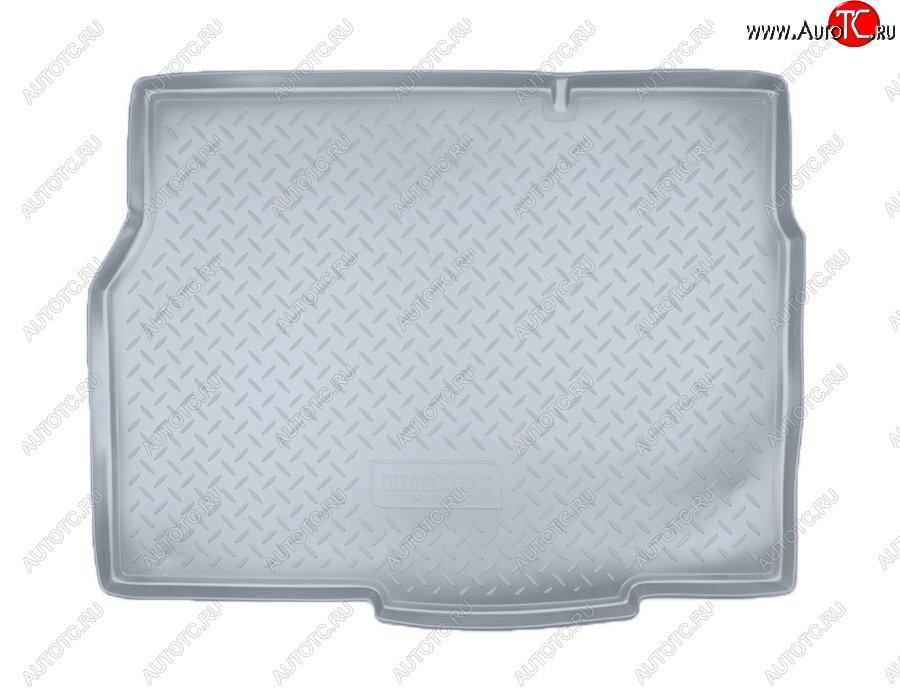 1 769 р. Коврик багажника Norplast Unidec  Opel Astra  H (2004-2015) хэтчбек 5дв дорестайлинг, хэтчбек 5дв рестайлинг (Цвет: серый)  с доставкой в г. Керчь