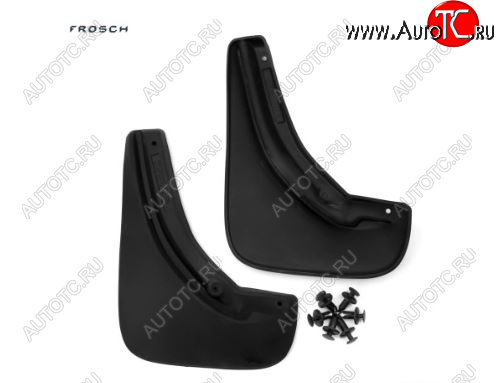 979 р. Брызговики Frosch (standart) Opel Astra H универсал рестайлинг (2007-2015) (Передние)  с доставкой в г. Керчь