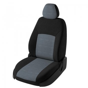 Чехлы на сиденья (жаккард, РЗС60/40 2П+1Г) Lord Autofashion Дублин Opel Astra ( H GTC,  H) (2004-2015) хэтчбек 3 дв. дорестайлинг, хэтчбек 5дв дорестайлинг, хэтчбек 3 дв. рестайлинг, седан рестайлинг, хэтчбек 5дв рестайлинг (Черный, вставка Стежок серый)