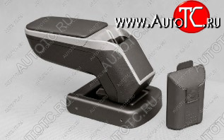 3 299 р. Подлокотник Armster 2 Opel Astra H универсал рестайлинг (2007-2015) (Silver)  с доставкой в г. Керчь