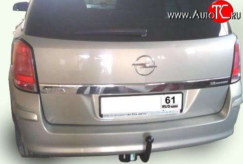 73 999 р. Фаркоп Лидер Плюс Opel Astra H универсал рестайлинг (2007-2015) (Без электропакета)  с доставкой в г. Керчь