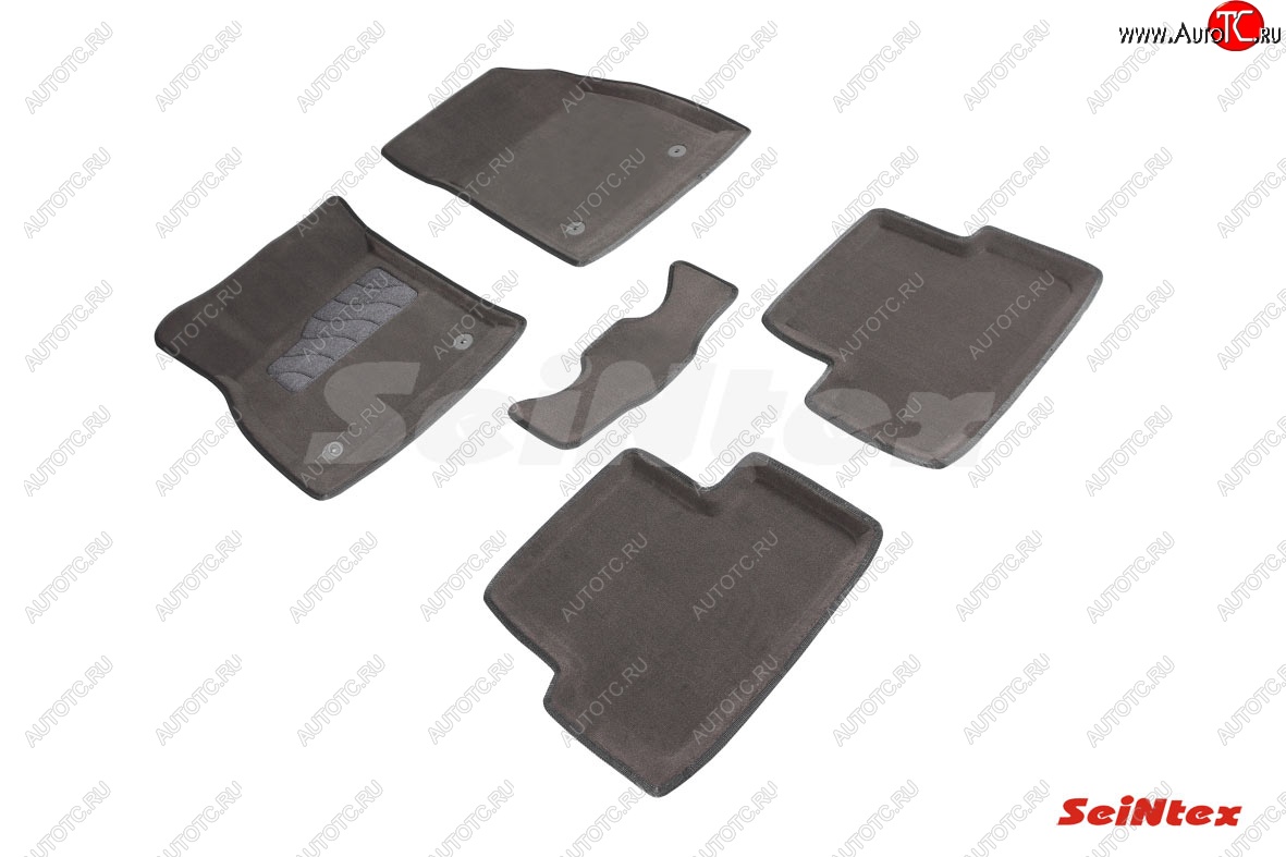 6 699 р. Комплект ворсовых ковриков в салон Seintex (3D)  Opel Astra ( J GTC,  J) (2011-2018) универсал рестайлинг, хэтчбек 5 дв.  рестайлинг (Черный)  с доставкой в г. Керчь