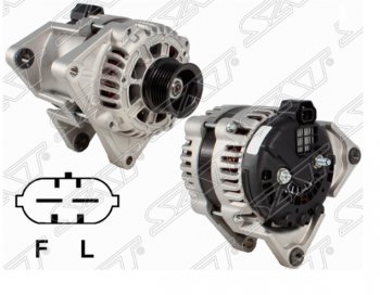 Генератор SAT (12V/100A) Chevrolet Cruze J300 седан дорестайлинг (2009-2012)