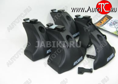 3 199 р. Комплект опор багажника Атлант (тип Е в штатные места)  Opel Astra  J - Zafira ( С,  C)  с доставкой в г. Керчь
