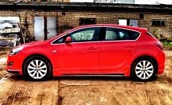 15 199 р. Пластиковый капот Sport Opel Astra J хэтчбек 5 дв.  рестайлинг (2012-2017) (Неокрашенный)  с доставкой в г. Керчь. Увеличить фотографию 4