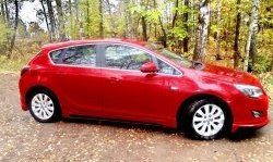 15 199 р. Пластиковый капот Sport Opel Astra J хэтчбек 5 дв.  рестайлинг (2012-2017) (Неокрашенный)  с доставкой в г. Керчь. Увеличить фотографию 2