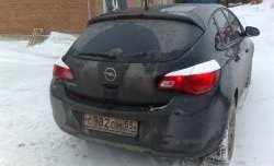 1 859 р. Реснички Sport на фонари Opel Astra J хэтчбек 5 дв. дорестайлинг (2009-2012)  с доставкой в г. Керчь. Увеличить фотографию 2