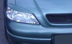 1 649 р. Реснички на фары CT Opel Astra G седан (1998-2005) (Неокрашенные)  с доставкой в г. Керчь. Увеличить фотографию 2