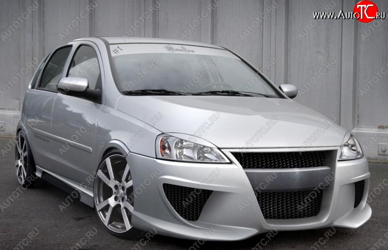 26 899 р. Передний бампер EVO Opel Corsa C (2000-2006)  с доставкой в г. Керчь