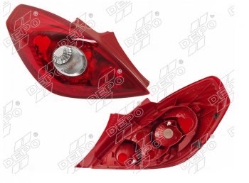 Левый фонарь задний DEPO Opel Corsa D дорестайлинг, хэтчбэк 3 дв. (2006-2010)