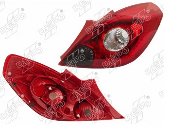 Правый фонарь задний DEPO Opel Corsa D дорестайлинг, хэтчбэк 3 дв. (2006-2010)