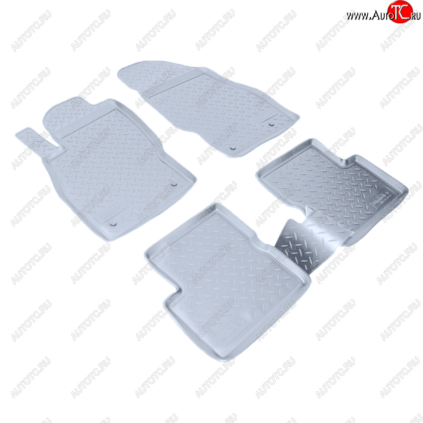 2 669 р. Коврики салона Norplast Unidec  Opel Corsa  D (2006-2014) дорестайлинг, хэтчбэк 3 дв., 1-ый рестайлинг, хэтчбэк 3 дв., 1-ый рестайлинг, хэтчбэк 5 дв.,  2-ой рестайлинг, хэтчбэк 5 дв., 2-ой рестайлинг, хэтчбэк 3 дв. (Цвет: серый)  с доставкой в г. Керчь