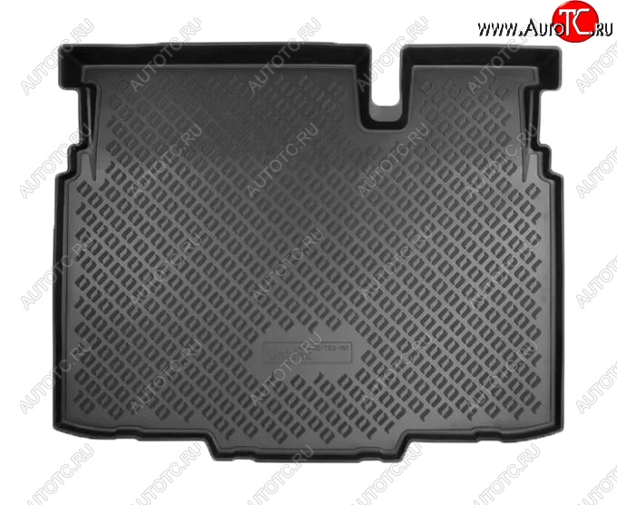 1 639 р. Коврик в багажник Norplast (на нижнюю полку)  Opel Crossland  X (2017-2025) (Черный)  с доставкой в г. Керчь