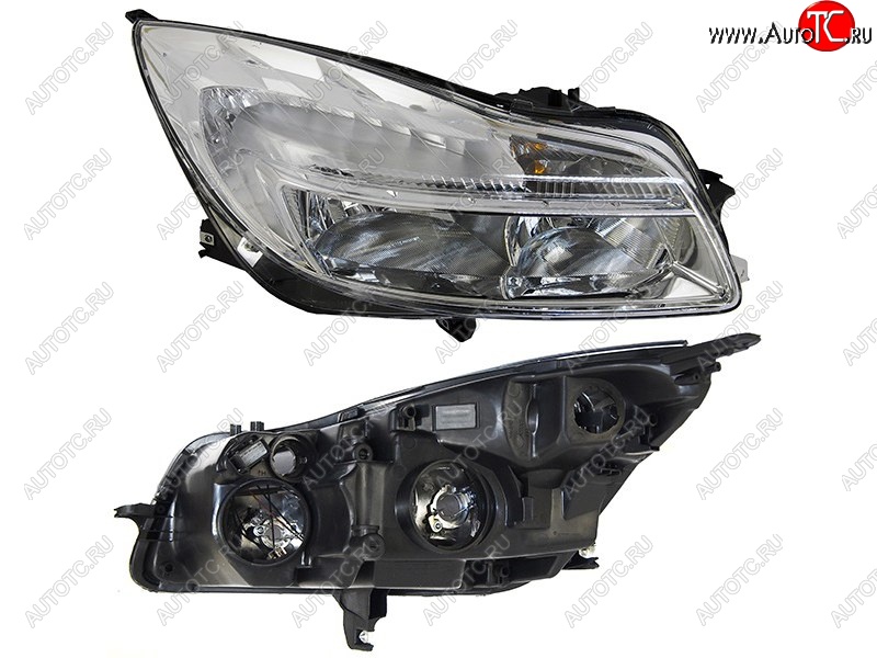 9 749 р. Правая фара SAT  Opel Insignia  A (2008-2013) дорестайлинг седан  с доставкой в г. Керчь