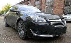 1 469 р. Сетка на бампер (рестайлинг) Russtal (черная) Opel Insignia A рестайлинг седан (2013-2017)  с доставкой в г. Керчь. Увеличить фотографию 3
