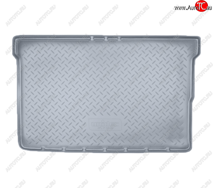 1 899 р. Коврик багажника Norplast Unidec  Opel Meriva  B (2010-2013) (Цвет: серый)  с доставкой в г. Керчь
