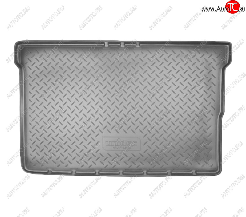 1 569 р. Коврик в багажник Norplast Unidec  Opel Meriva  B (2010-2013) (Цвет: черный)  с доставкой в г. Керчь