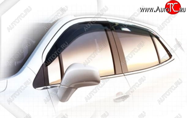 2 799 р. Дефлектора окон CA-Plastiс Opel Mokka  дорестайлинг (2012-2016) (Classic полупрозрачный)  с доставкой в г. Керчь