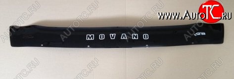 999 р. Дефлектор капота (рестайлинг) Russtal (короткий) Opel Movano A (1999-2010)  с доставкой в г. Керчь