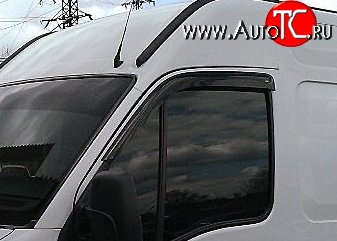 999 р. Комплект дефлекторов окон (ветровиков) 2 шт. Russtal Opel Movano A (1999-2010)  с доставкой в г. Керчь