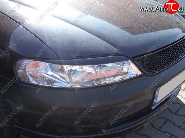 1 649 р. Реснички на фары CT v2 Opel Omega B универсал (1994-2004) (Неокрашенные)  с доставкой в г. Керчь