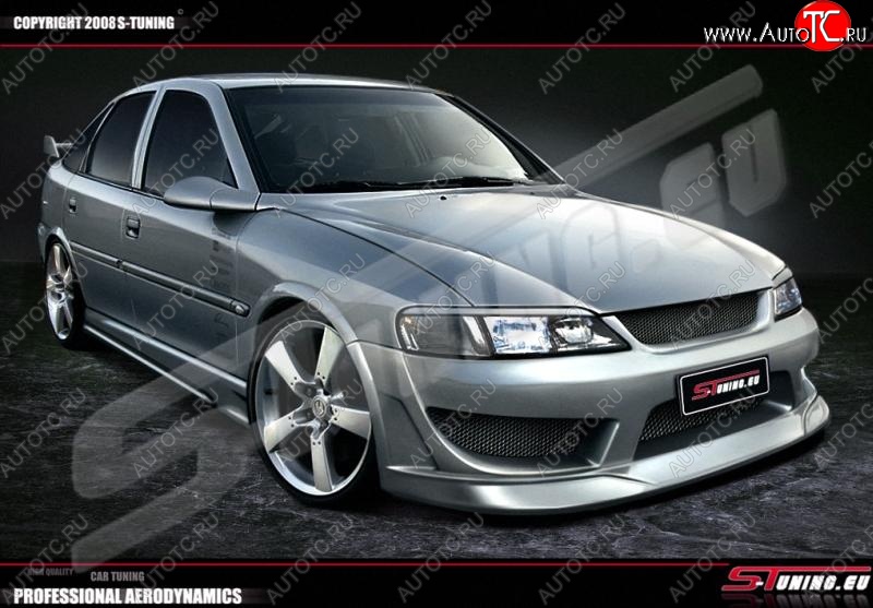 22 899 р. Передний бампер ST Opel Vectra B седан дорестайлинг (1995-1999)  с доставкой в г. Керчь
