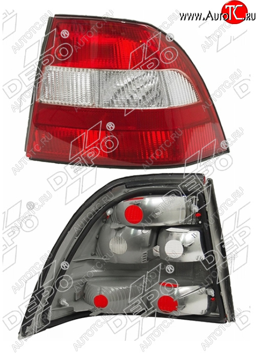 1 389 р. Правый фонарь задний DEPO  Opel Vectra  B (1995-1999) седан дорестайлинг  с доставкой в г. Керчь