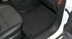 5 999 р. Комплект ковриков в салон (текстиль, чёрные) Element Opel Zafira В рестайлинг (2007-2015) (Чёрные)  с доставкой в г. Керчь. Увеличить фотографию 4