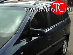 999 р. Комплект дефлекторов окон (ветровиков) 4 шт. Russtal Opel Zafira A (1999-2006)  с доставкой в г. Керчь