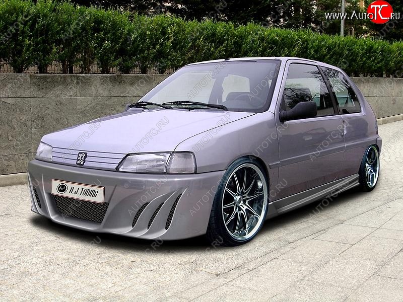 25 899 р. Передний бампер D.J. Peugeot 106 (1991-2003)  с доставкой в г. Керчь