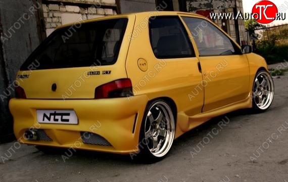 25 899 р. Задний бампер NTC Peugeot 106 (1991-2003)  с доставкой в г. Керчь